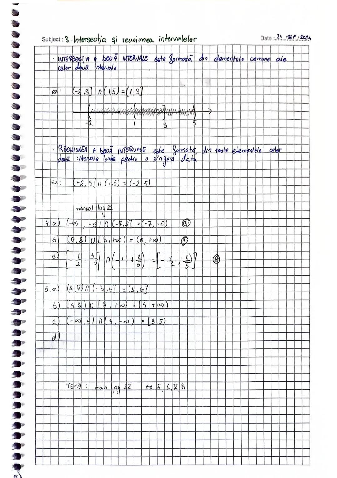 # Subject:
# Date:
Intervale de nombre
reale --- OCR Start ---
Subject: 1. Hultimi definite printr-o proprietate a elementelor lor
man. I