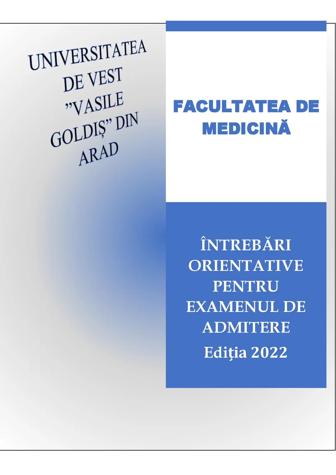 grile medicină arad 2022
