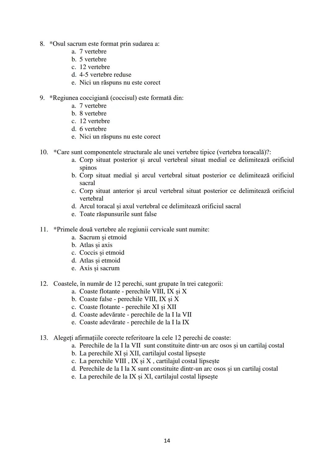UNIVERSITATEA
DE VEST
"VASILE
GOLDIȘ” DIN
ARAD
FACULTATEA DE
MEDICINĂ
ÎNTREBĂRI
ORIENTATIVE
PENTRU
EXAMENUL DE
ADMITERE
Ediţia 2022 # I.ORGA