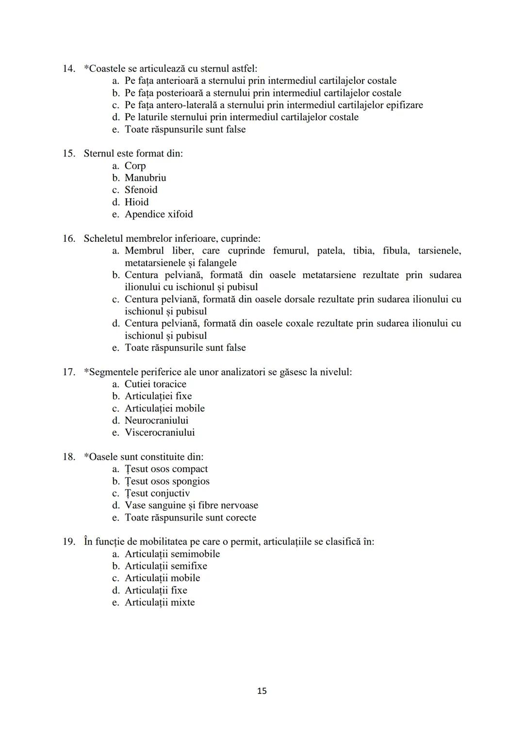 UNIVERSITATEA
DE VEST
"VASILE
GOLDIȘ” DIN
ARAD
FACULTATEA DE
MEDICINĂ
ÎNTREBĂRI
ORIENTATIVE
PENTRU
EXAMENUL DE
ADMITERE
Ediţia 2022 # I.ORGA