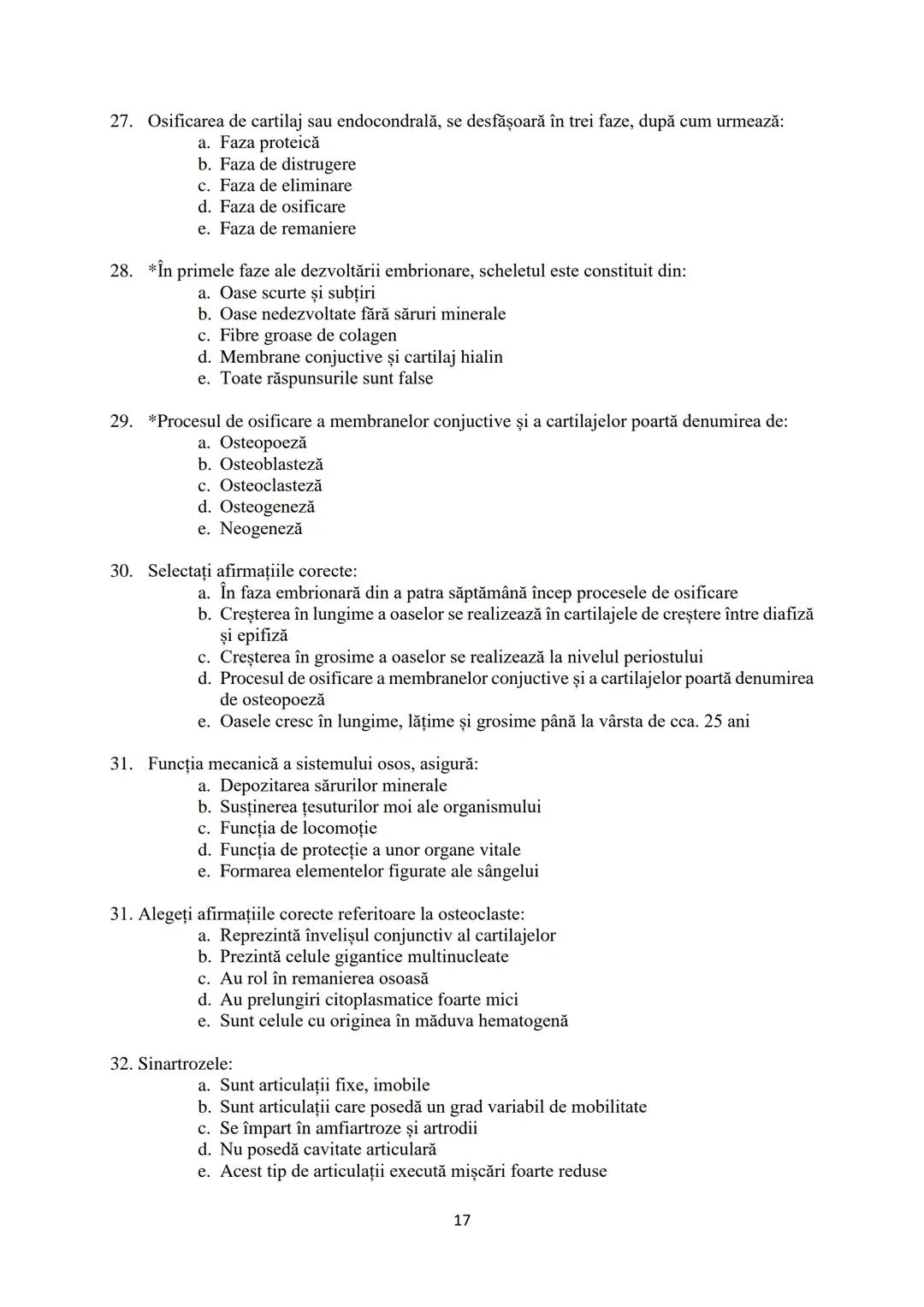 UNIVERSITATEA
DE VEST
"VASILE
GOLDIȘ” DIN
ARAD
FACULTATEA DE
MEDICINĂ
ÎNTREBĂRI
ORIENTATIVE
PENTRU
EXAMENUL DE
ADMITERE
Ediţia 2022 # I.ORGA