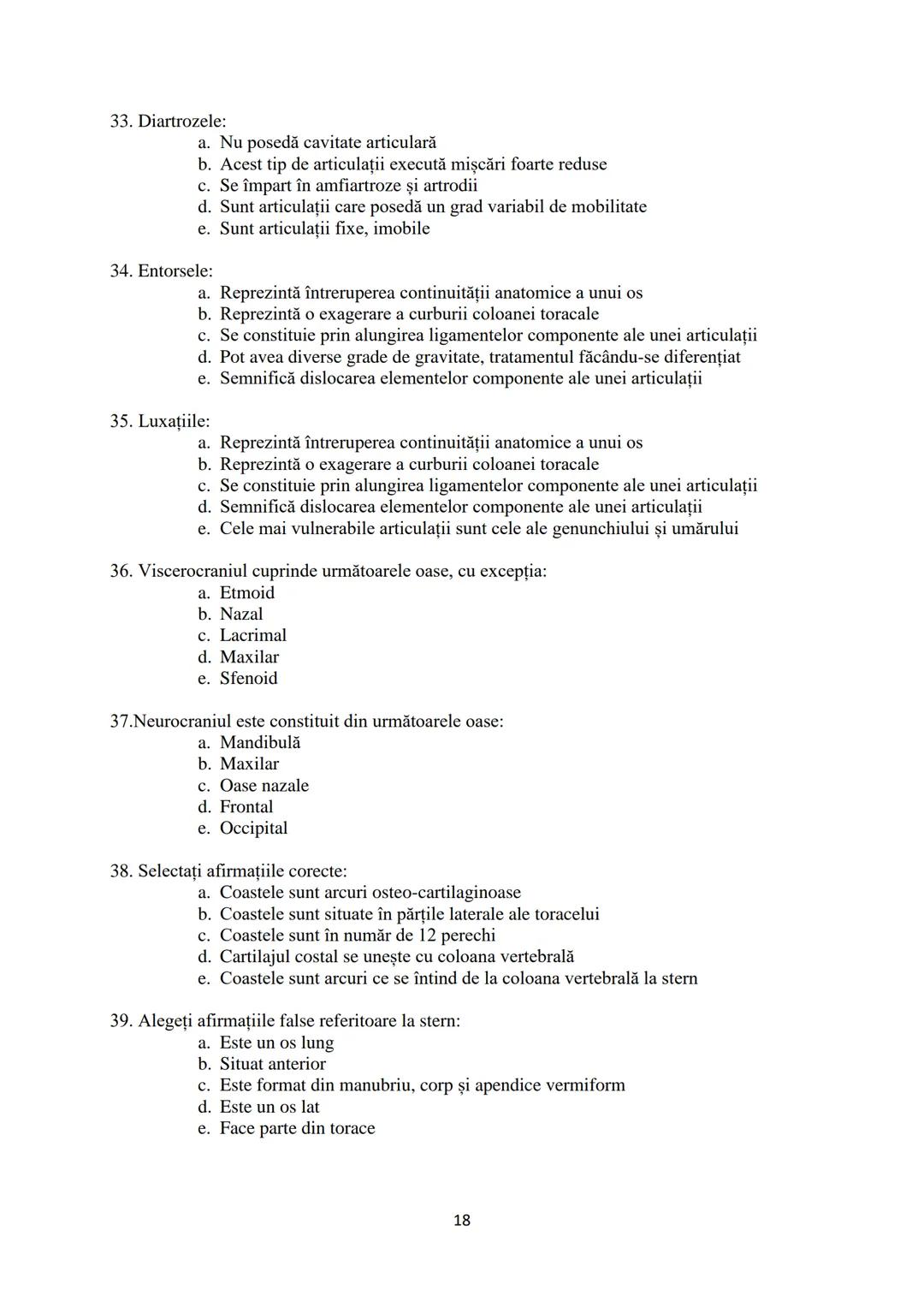 UNIVERSITATEA
DE VEST
"VASILE
GOLDIȘ” DIN
ARAD
FACULTATEA DE
MEDICINĂ
ÎNTREBĂRI
ORIENTATIVE
PENTRU
EXAMENUL DE
ADMITERE
Ediţia 2022 # I.ORGA