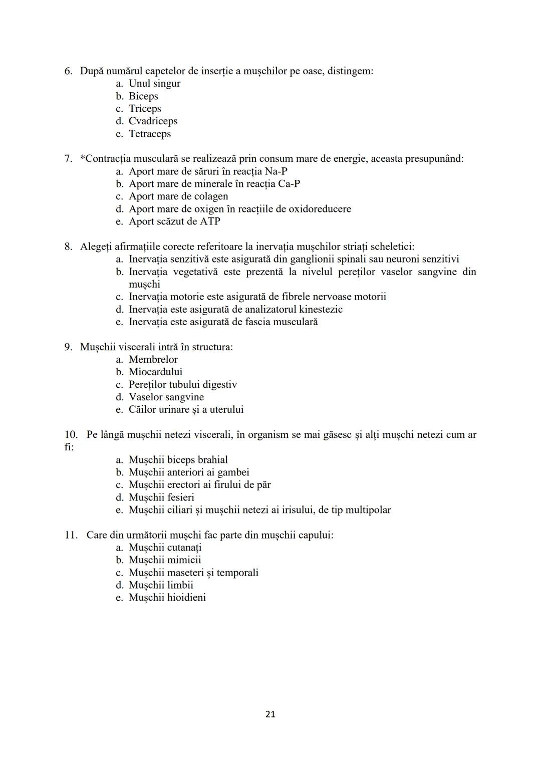 UNIVERSITATEA
DE VEST
"VASILE
GOLDIȘ” DIN
ARAD
FACULTATEA DE
MEDICINĂ
ÎNTREBĂRI
ORIENTATIVE
PENTRU
EXAMENUL DE
ADMITERE
Ediţia 2022 # I.ORGA