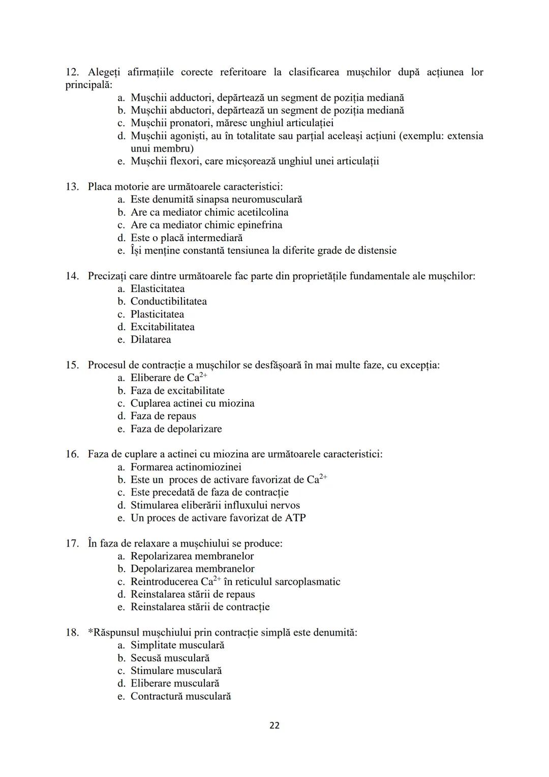 UNIVERSITATEA
DE VEST
"VASILE
GOLDIȘ” DIN
ARAD
FACULTATEA DE
MEDICINĂ
ÎNTREBĂRI
ORIENTATIVE
PENTRU
EXAMENUL DE
ADMITERE
Ediţia 2022 # I.ORGA