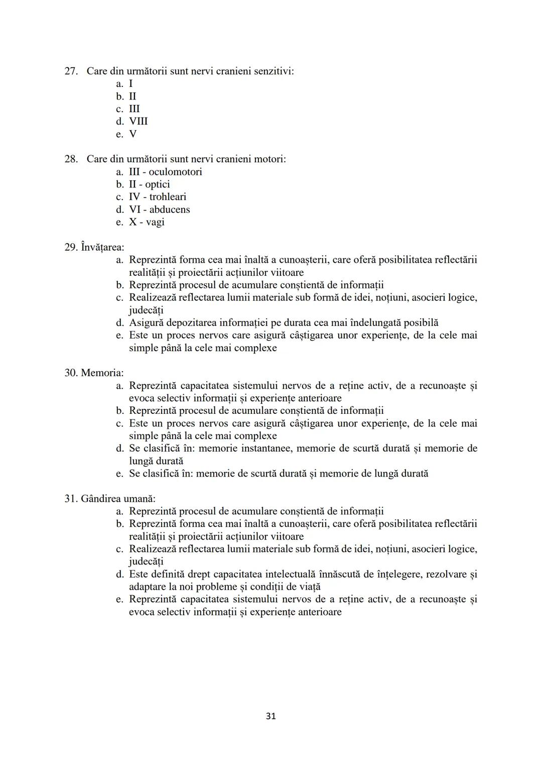 UNIVERSITATEA
DE VEST
"VASILE
GOLDIȘ” DIN
ARAD
FACULTATEA DE
MEDICINĂ
ÎNTREBĂRI
ORIENTATIVE
PENTRU
EXAMENUL DE
ADMITERE
Ediţia 2022 # I.ORGA