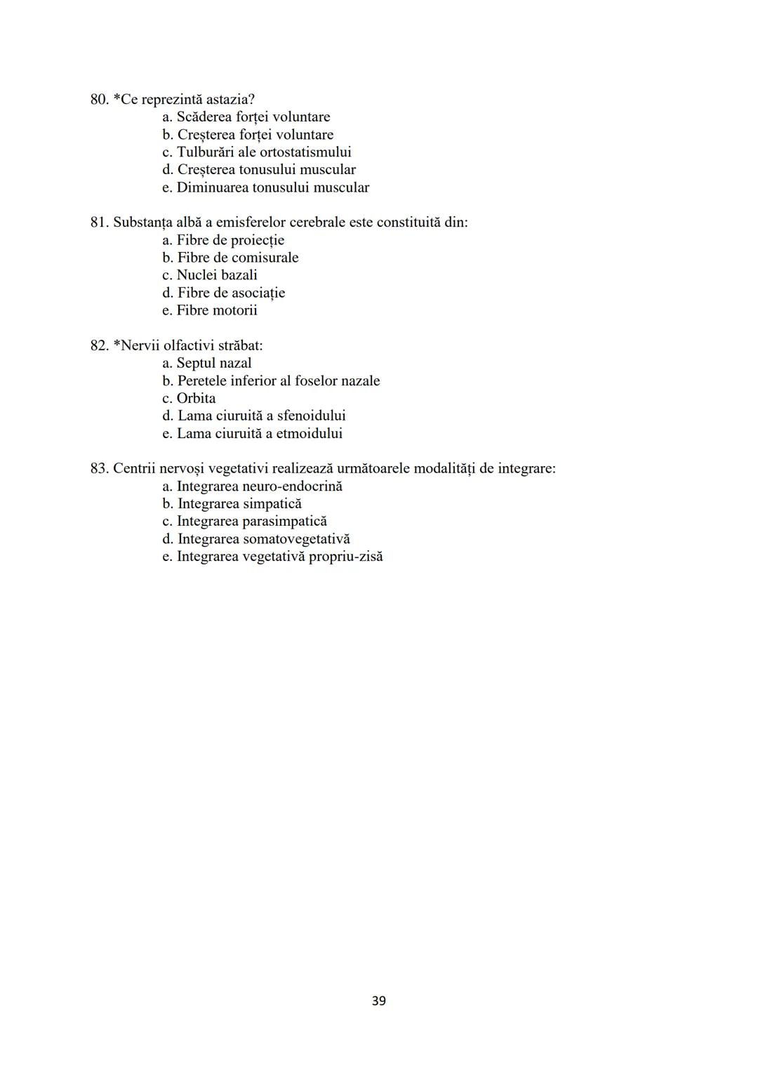 UNIVERSITATEA
DE VEST
"VASILE
GOLDIȘ” DIN
ARAD
FACULTATEA DE
MEDICINĂ
ÎNTREBĂRI
ORIENTATIVE
PENTRU
EXAMENUL DE
ADMITERE
Ediţia 2022 # I.ORGA