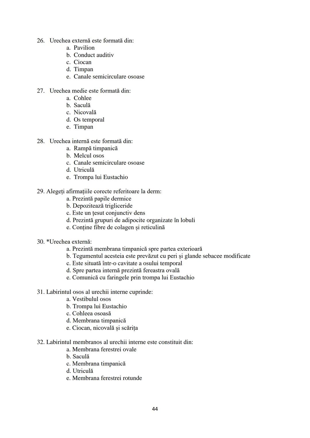 UNIVERSITATEA
DE VEST
"VASILE
GOLDIȘ” DIN
ARAD
FACULTATEA DE
MEDICINĂ
ÎNTREBĂRI
ORIENTATIVE
PENTRU
EXAMENUL DE
ADMITERE
Ediţia 2022 # I.ORGA