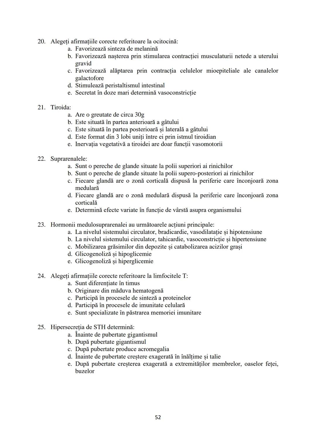 UNIVERSITATEA
DE VEST
"VASILE
GOLDIȘ” DIN
ARAD
FACULTATEA DE
MEDICINĂ
ÎNTREBĂRI
ORIENTATIVE
PENTRU
EXAMENUL DE
ADMITERE
Ediţia 2022 # I.ORGA