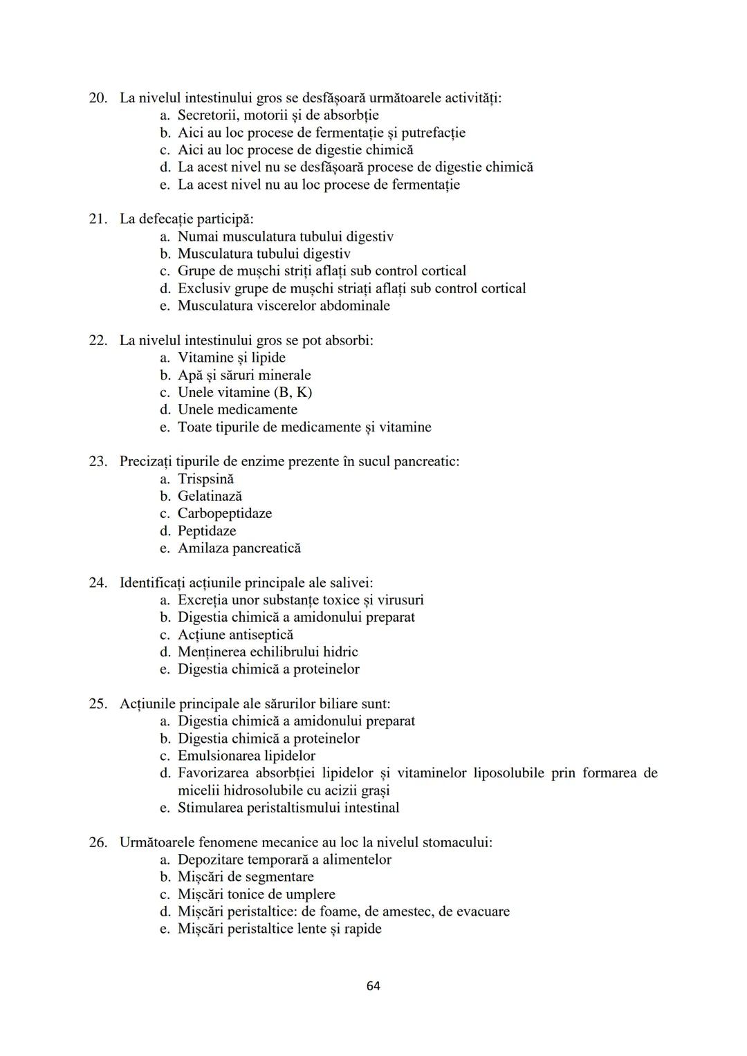 UNIVERSITATEA
DE VEST
"VASILE
GOLDIȘ” DIN
ARAD
FACULTATEA DE
MEDICINĂ
ÎNTREBĂRI
ORIENTATIVE
PENTRU
EXAMENUL DE
ADMITERE
Ediţia 2022 # I.ORGA