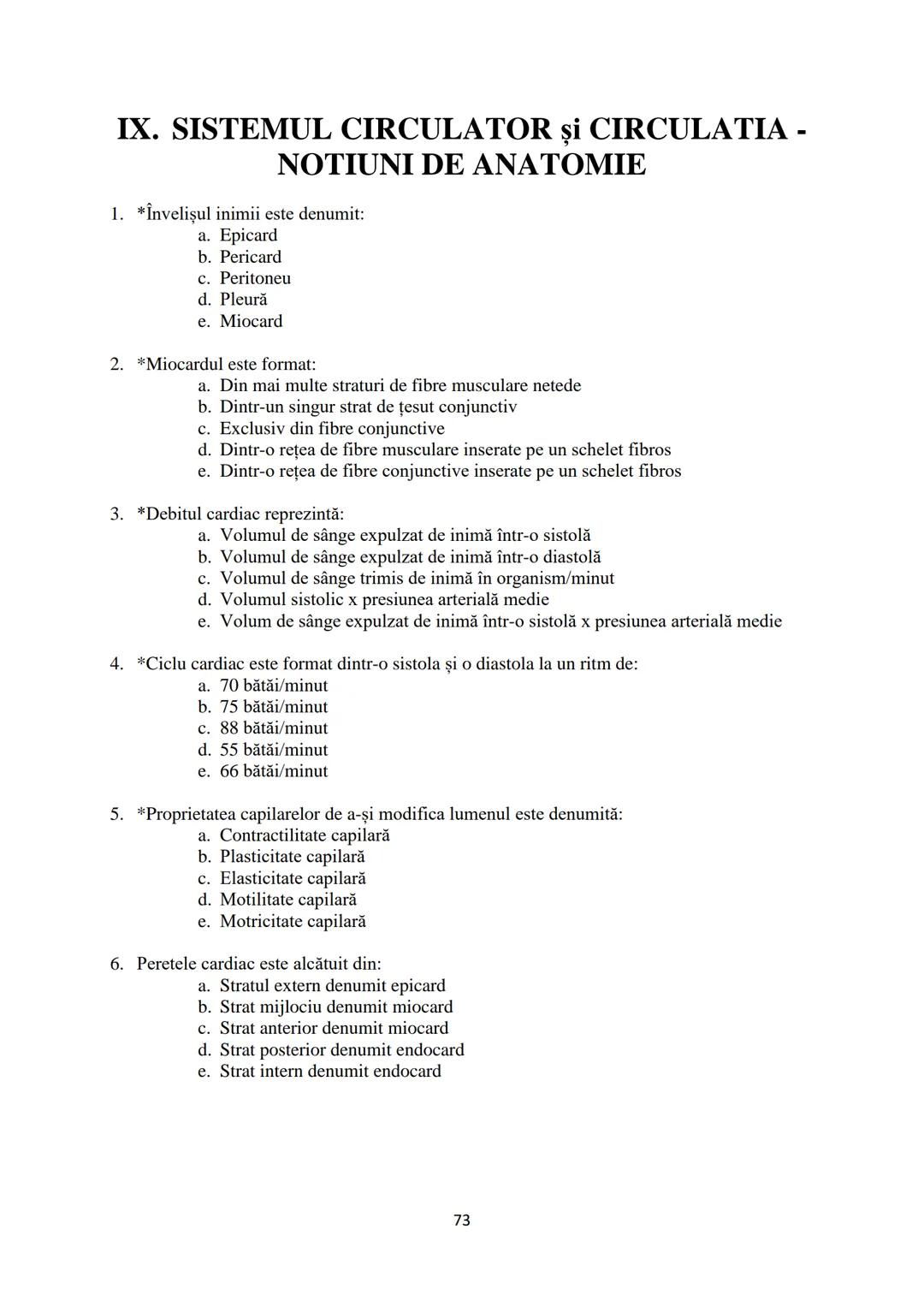 UNIVERSITATEA
DE VEST
"VASILE
GOLDIȘ” DIN
ARAD
FACULTATEA DE
MEDICINĂ
ÎNTREBĂRI
ORIENTATIVE
PENTRU
EXAMENUL DE
ADMITERE
Ediţia 2022 # I.ORGA