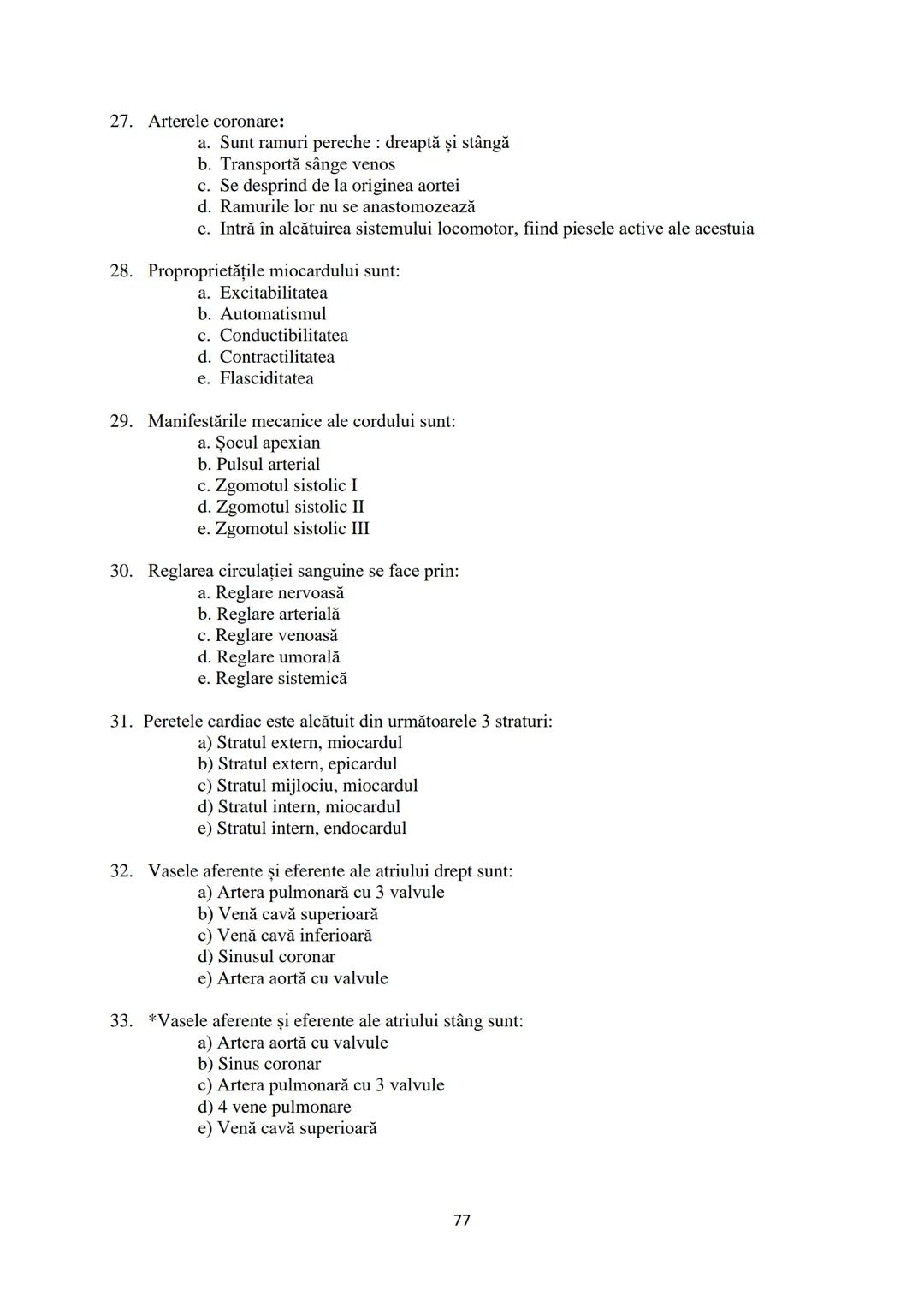 UNIVERSITATEA
DE VEST
"VASILE
GOLDIȘ” DIN
ARAD
FACULTATEA DE
MEDICINĂ
ÎNTREBĂRI
ORIENTATIVE
PENTRU
EXAMENUL DE
ADMITERE
Ediţia 2022 # I.ORGA