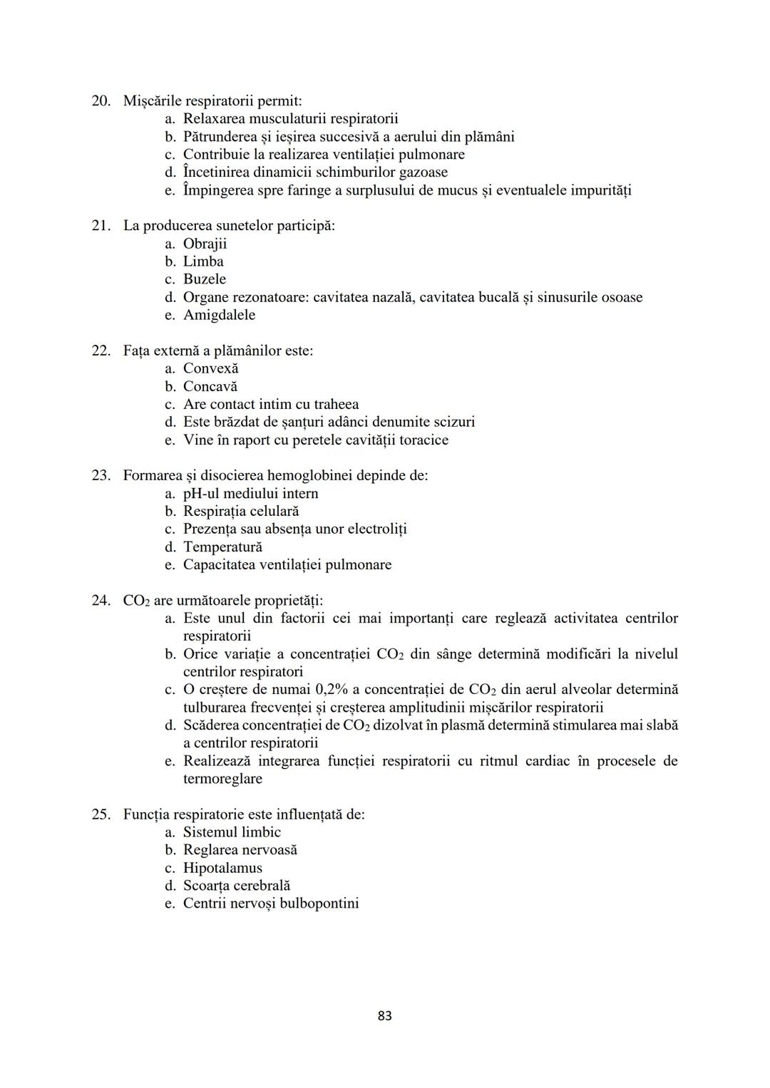UNIVERSITATEA
DE VEST
"VASILE
GOLDIȘ” DIN
ARAD
FACULTATEA DE
MEDICINĂ
ÎNTREBĂRI
ORIENTATIVE
PENTRU
EXAMENUL DE
ADMITERE
Ediţia 2022 # I.ORGA