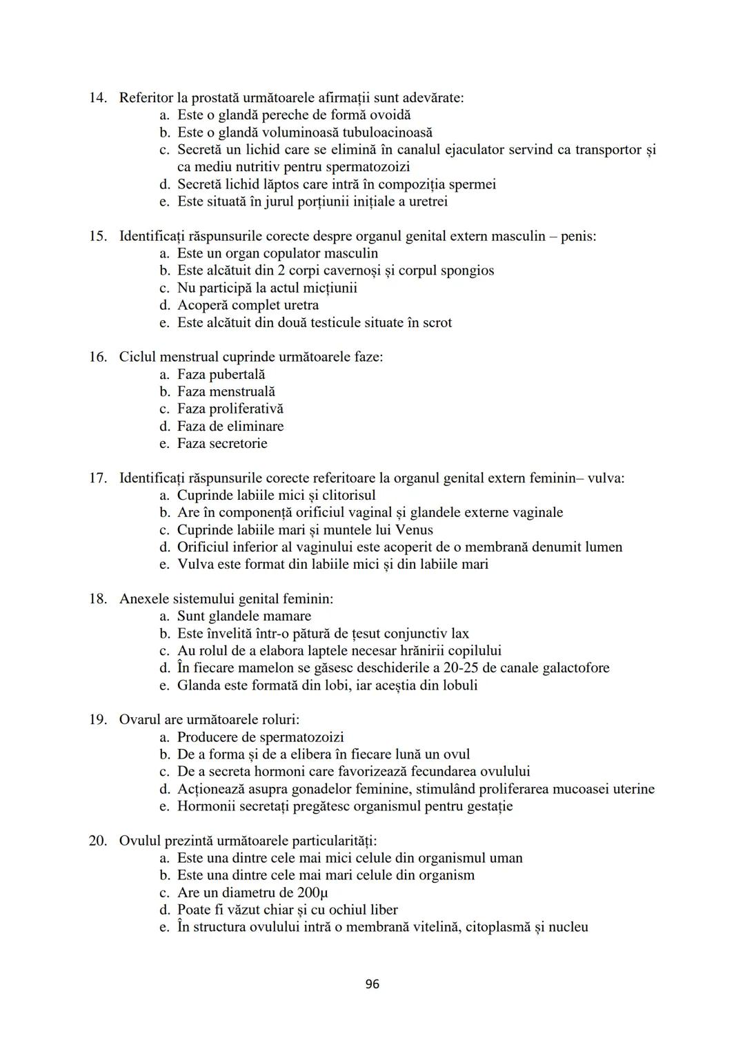 UNIVERSITATEA
DE VEST
"VASILE
GOLDIȘ” DIN
ARAD
FACULTATEA DE
MEDICINĂ
ÎNTREBĂRI
ORIENTATIVE
PENTRU
EXAMENUL DE
ADMITERE
Ediţia 2022 # I.ORGA