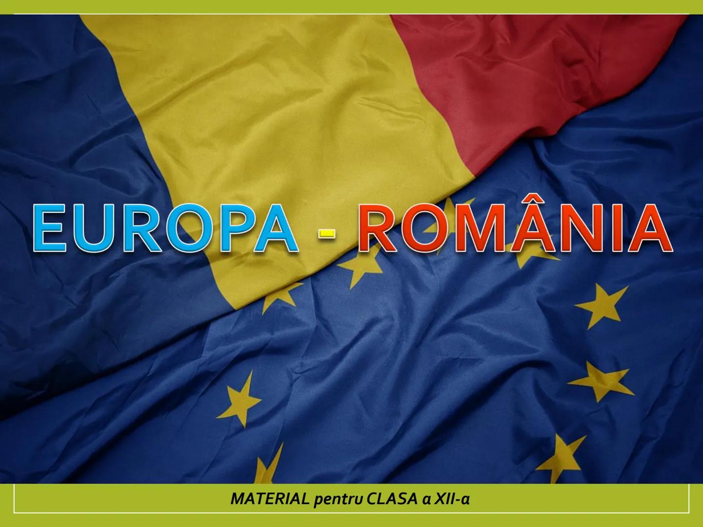 # EUROPA - ROMÂNIA
MATERIAL pentru CLASA a XII-a # EUROPA
STATELE
ISLANDA
REYKJAVIK
OCEANUL ATLANTIC
LISABONA
PORTUGALIA
SPANIA
MAD