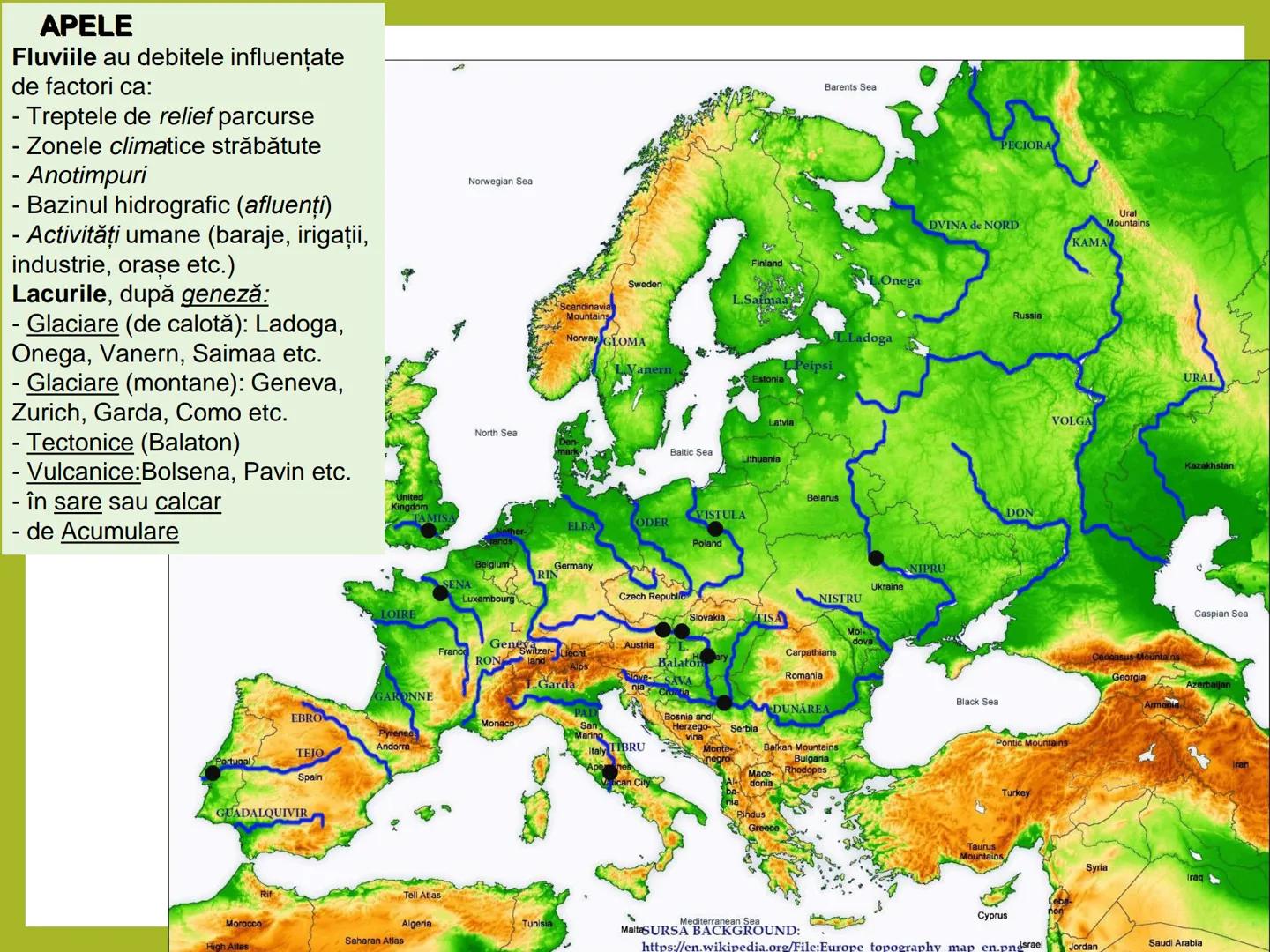 # EUROPA - ROMÂNIA
MATERIAL pentru CLASA a XII-a # EUROPA
STATELE
ISLANDA
REYKJAVIK
OCEANUL ATLANTIC
LISABONA
PORTUGALIA
SPANIA
MAD