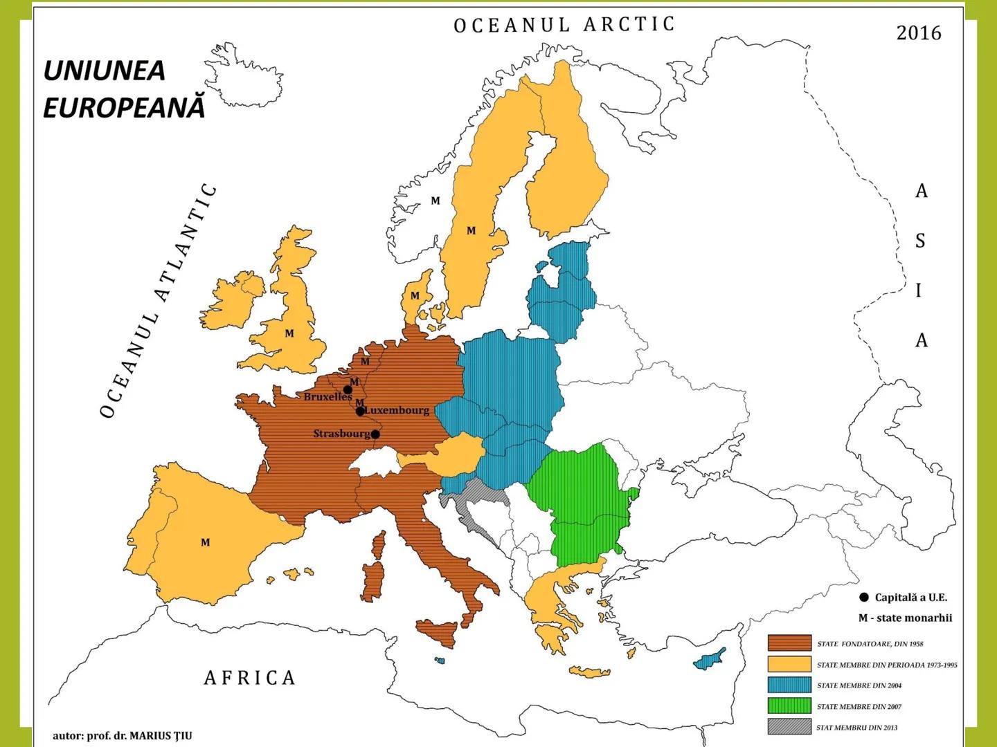 # EUROPA - ROMÂNIA
MATERIAL pentru CLASA a XII-a # EUROPA
STATELE
ISLANDA
REYKJAVIK
OCEANUL ATLANTIC
LISABONA
PORTUGALIA
SPANIA
MAD