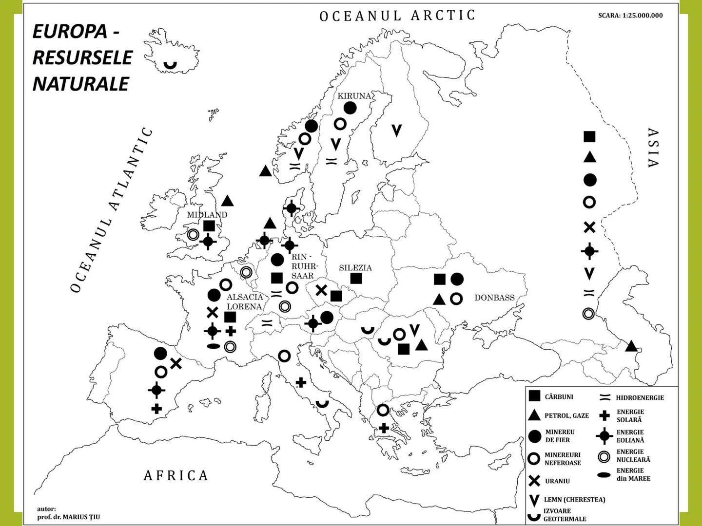 # EUROPA - ROMÂNIA
MATERIAL pentru CLASA a XII-a # EUROPA
STATELE
ISLANDA
REYKJAVIK
OCEANUL ATLANTIC
LISABONA
PORTUGALIA
SPANIA
MAD