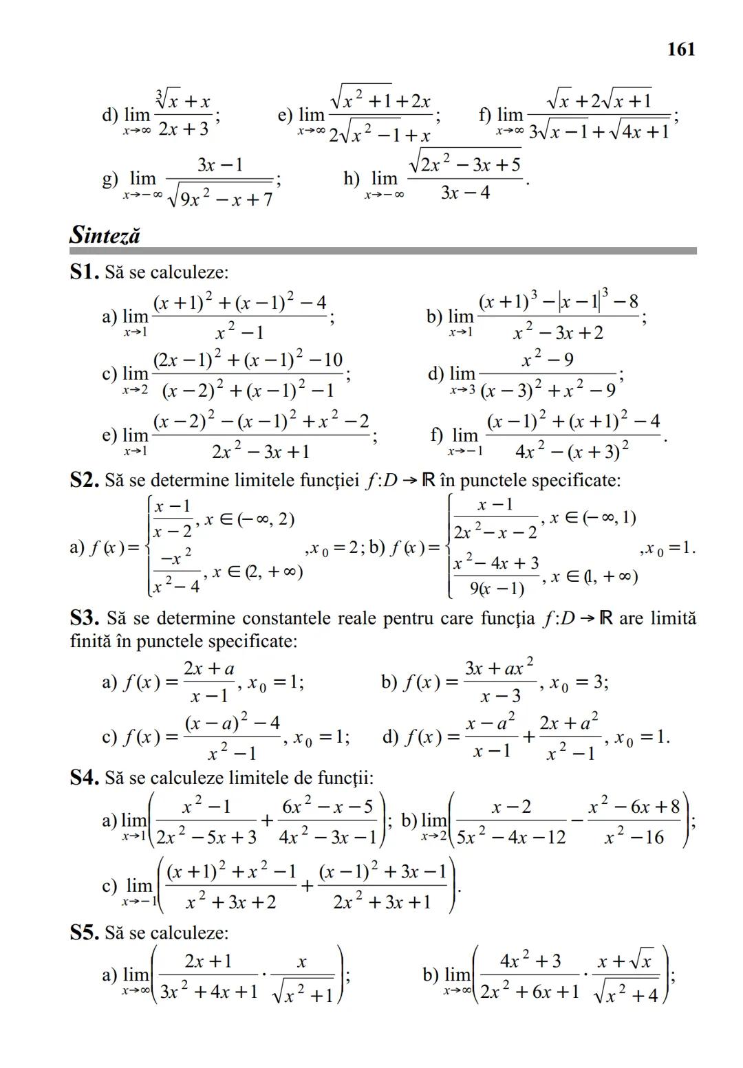 MINISTERUL EDUCAȚIEI ȘI CERCETĂRII
Marius Burtea
Georgeta Burtea
MATEMATICĂ
Manual pentru clasa a XI-a M2
Filiera teoretică, profilul real,