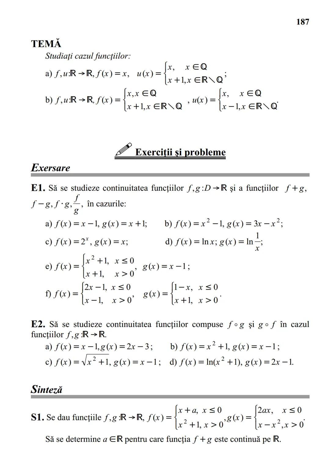 MINISTERUL EDUCAȚIEI ȘI CERCETĂRII
Marius Burtea
Georgeta Burtea
MATEMATICĂ
Manual pentru clasa a XI-a M2
Filiera teoretică, profilul real,