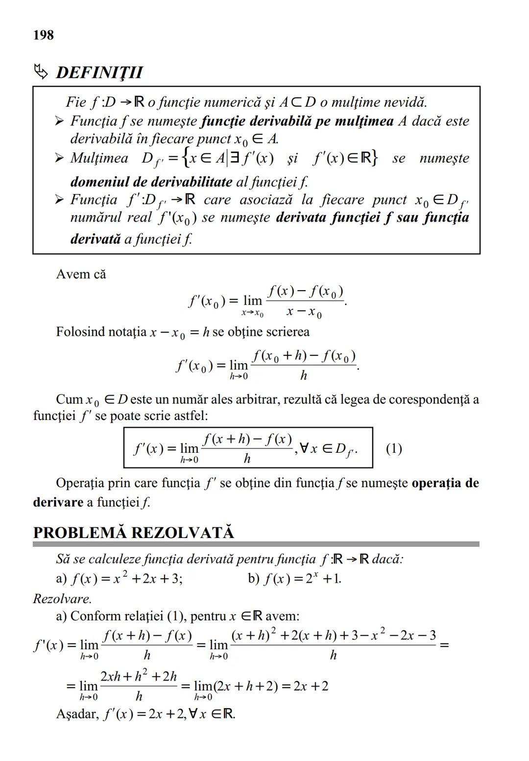 MINISTERUL EDUCAȚIEI ȘI CERCETĂRII
Marius Burtea
Georgeta Burtea
MATEMATICĂ
Manual pentru clasa a XI-a M2
Filiera teoretică, profilul real,