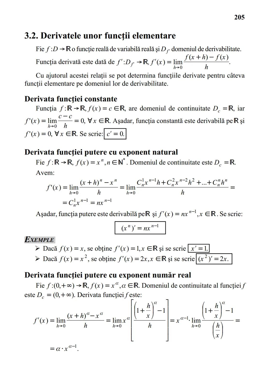 MINISTERUL EDUCAȚIEI ȘI CERCETĂRII
Marius Burtea
Georgeta Burtea
MATEMATICĂ
Manual pentru clasa a XI-a M2
Filiera teoretică, profilul real,