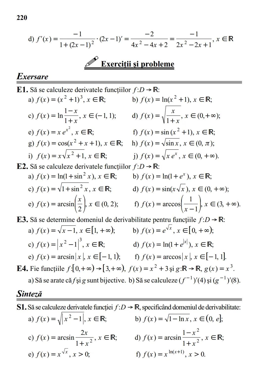 MINISTERUL EDUCAȚIEI ȘI CERCETĂRII
Marius Burtea
Georgeta Burtea
MATEMATICĂ
Manual pentru clasa a XI-a M2
Filiera teoretică, profilul real,