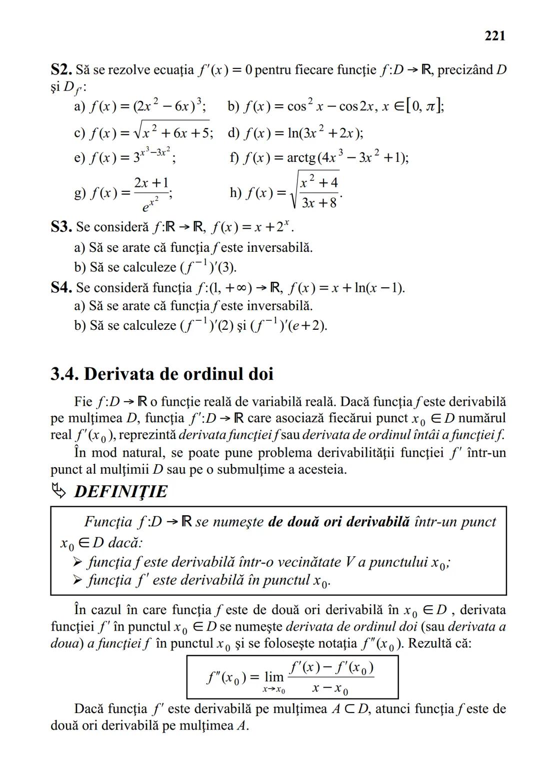MINISTERUL EDUCAȚIEI ȘI CERCETĂRII
Marius Burtea
Georgeta Burtea
MATEMATICĂ
Manual pentru clasa a XI-a M2
Filiera teoretică, profilul real,
