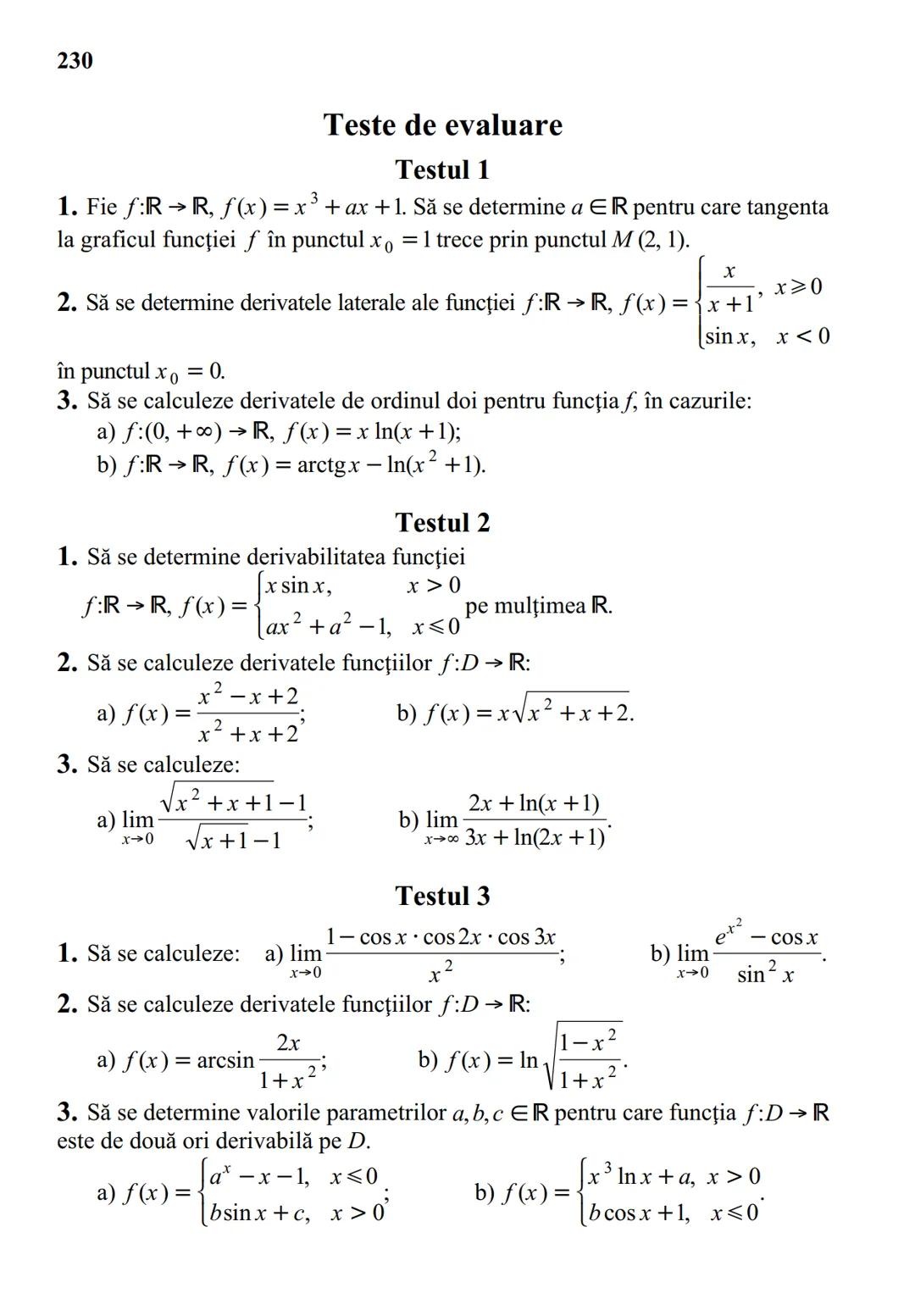 MINISTERUL EDUCAȚIEI ȘI CERCETĂRII
Marius Burtea
Georgeta Burtea
MATEMATICĂ
Manual pentru clasa a XI-a M2
Filiera teoretică, profilul real,