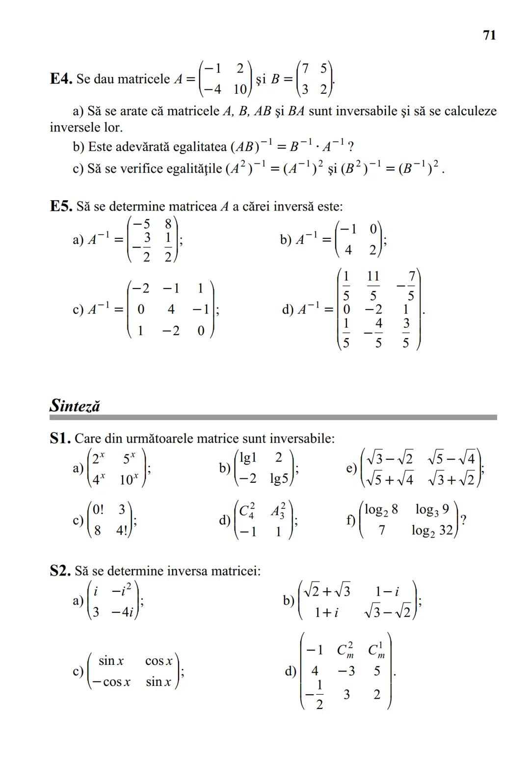 MINISTERUL EDUCAȚIEI ȘI CERCETĂRII
Marius Burtea
Georgeta Burtea
MATEMATICĂ
Manual pentru clasa a XI-a M2
Filiera teoretică, profilul real,