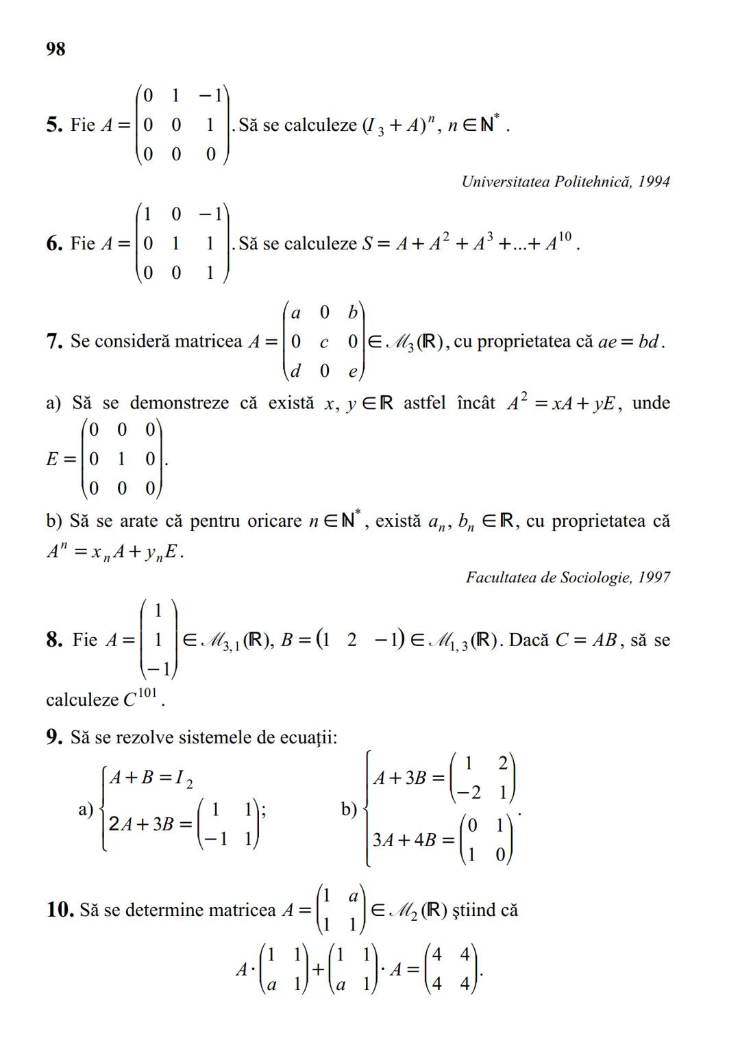 MINISTERUL EDUCAȚIEI ȘI CERCETĂRII
Marius Burtea
Georgeta Burtea
MATEMATICĂ
Manual pentru clasa a XI-a M2
Filiera teoretică, profilul real,