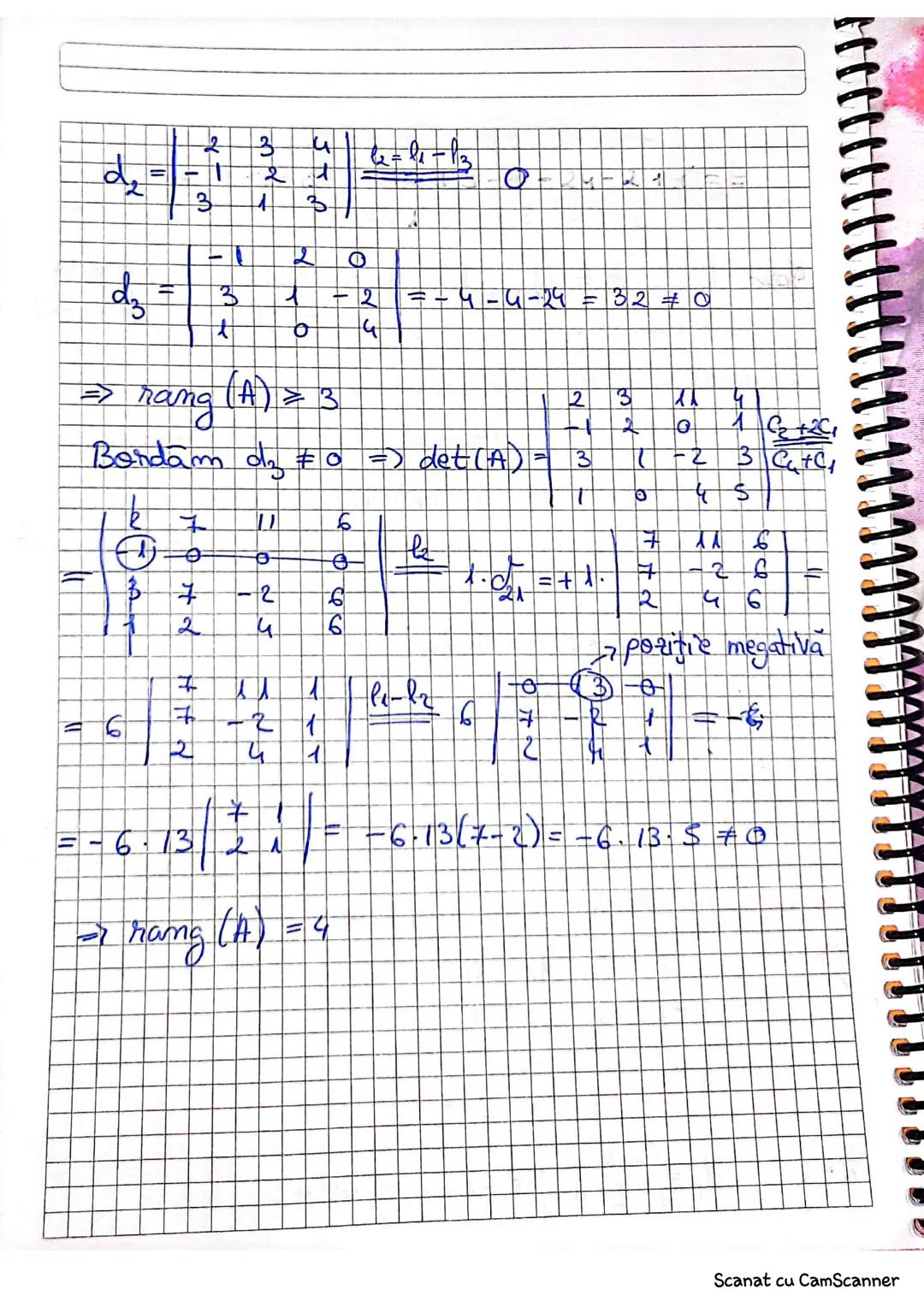 8.01.2025
Sisterme de ecuaţiei limiare
$a_{11} \cdot x_1 + a_{12}x_2 + a_{13}x_3+...+a_{1m}x_m = b_1$
(S) $\begin{cases} a_{21} \cdot x_1