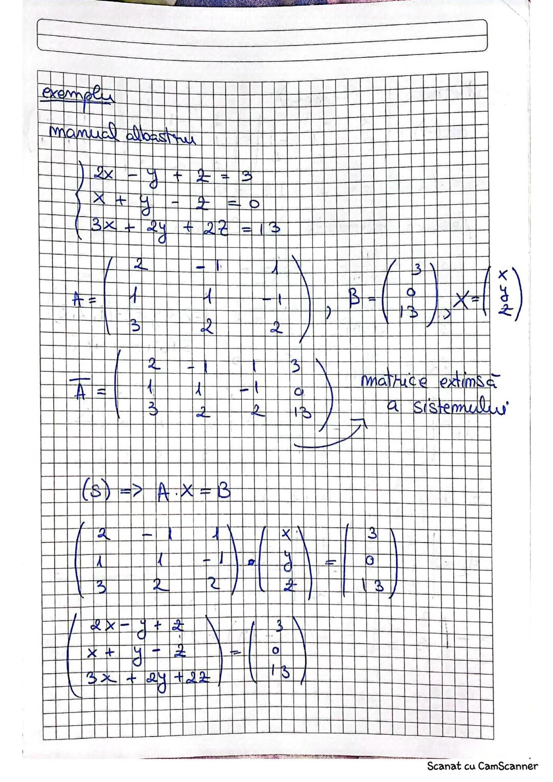 8.01.2025
Sisterme de ecuaţiei limiare
$a_{11} \cdot x_1 + a_{12}x_2 + a_{13}x_3+...+a_{1m}x_m = b_1$
(S) $\begin{cases} a_{21} \cdot x_1