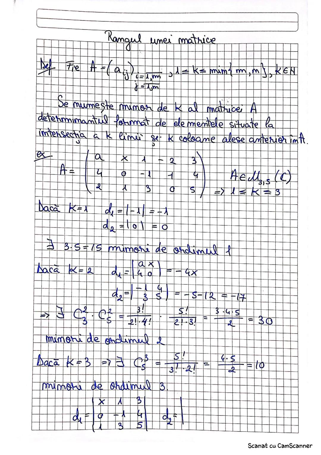 8.01.2025
Sisterme de ecuaţiei limiare
$a_{11} \cdot x_1 + a_{12}x_2 + a_{13}x_3+...+a_{1m}x_m = b_1$
(S) $\begin{cases} a_{21} \cdot x_1