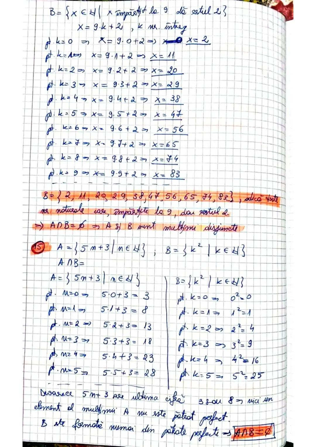 # PROBLEME PROPUSE
1. Stabiliți care dintre următoarele mulțimi este infinită:
a) mulțimea cifrelor impare; b) mulțimea planetelor