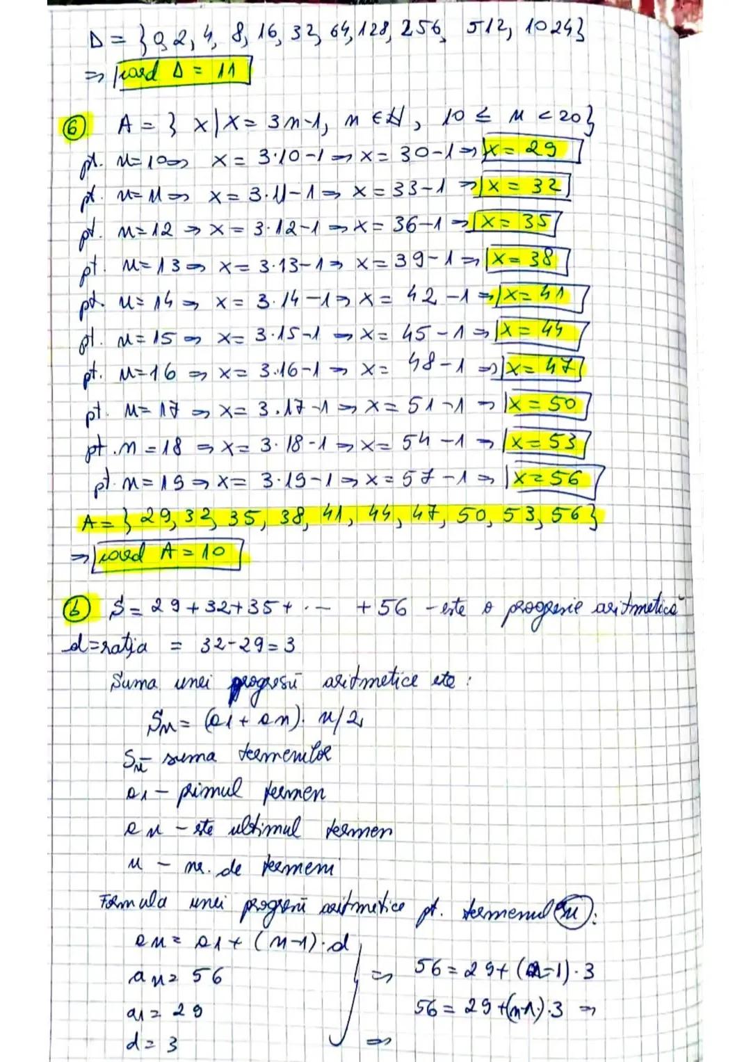 # PROBLEME PROPUSE
1. Stabiliți care dintre următoarele mulțimi este infinită:
a) mulțimea cifrelor impare; b) mulțimea planetelor