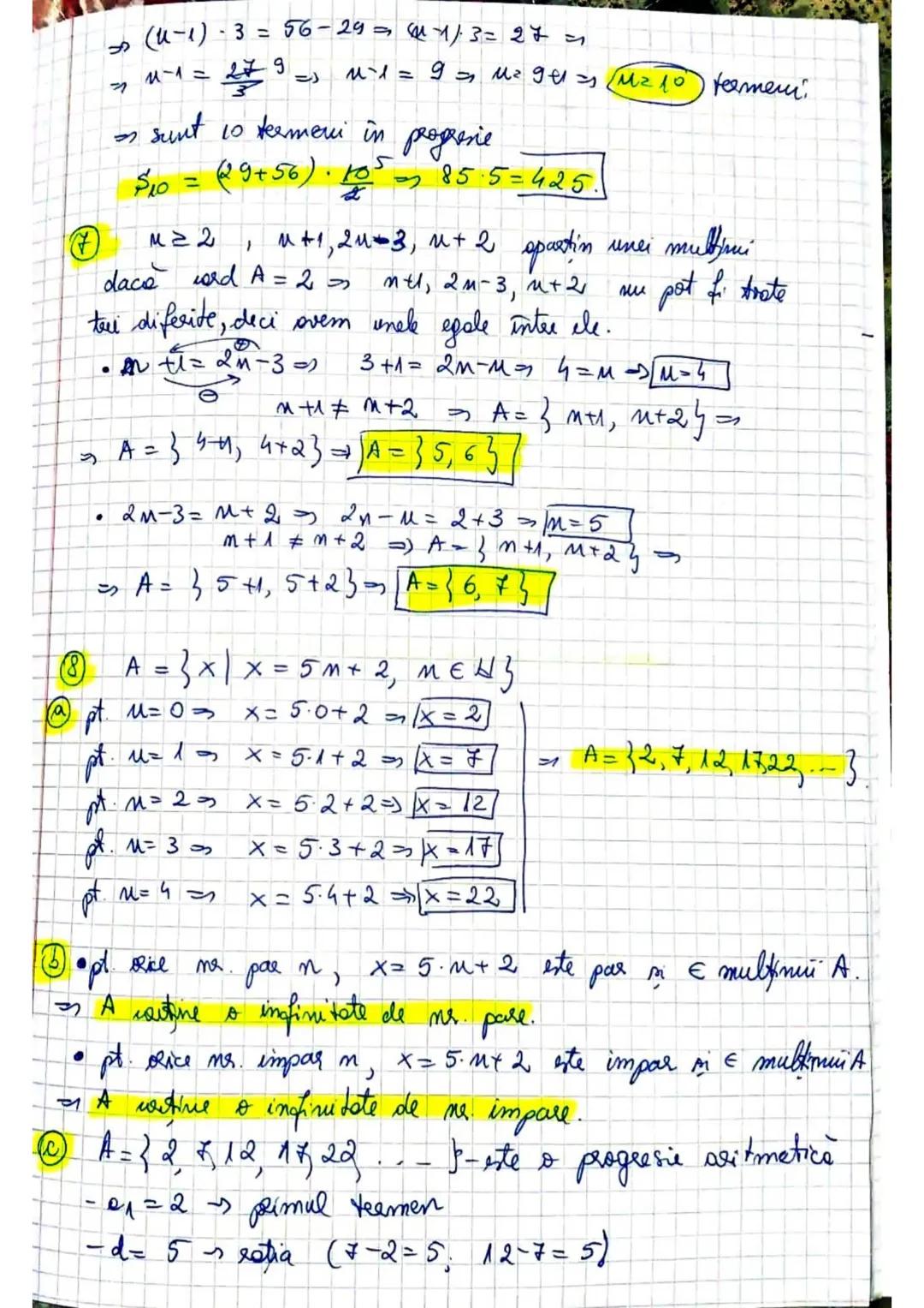 # PROBLEME PROPUSE
1. Stabiliți care dintre următoarele mulțimi este infinită:
a) mulțimea cifrelor impare; b) mulțimea planetelor