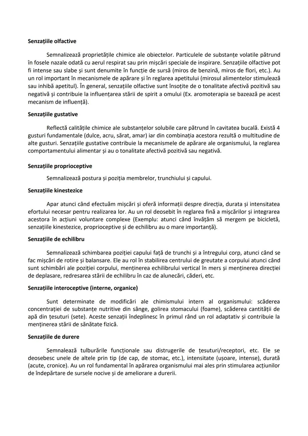 --- OCR Start ---
Senzaţiile
1. DEFINIRE ȘI CARACTERIZARE GENERALĂ
Legătura informaţională cea mai simplă a omului cu realitatea înconjurăto