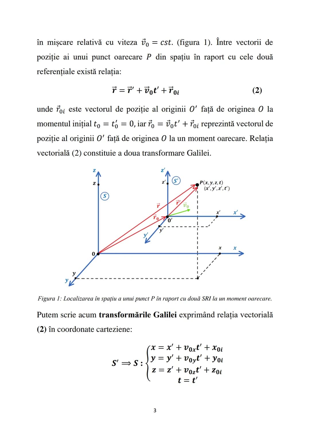 # Fizică - Curs 4
# Teoria relativității restrânse (TRR)
Teoria relativității restrânse studiază fenomenele fizice în raport
cu sistemele