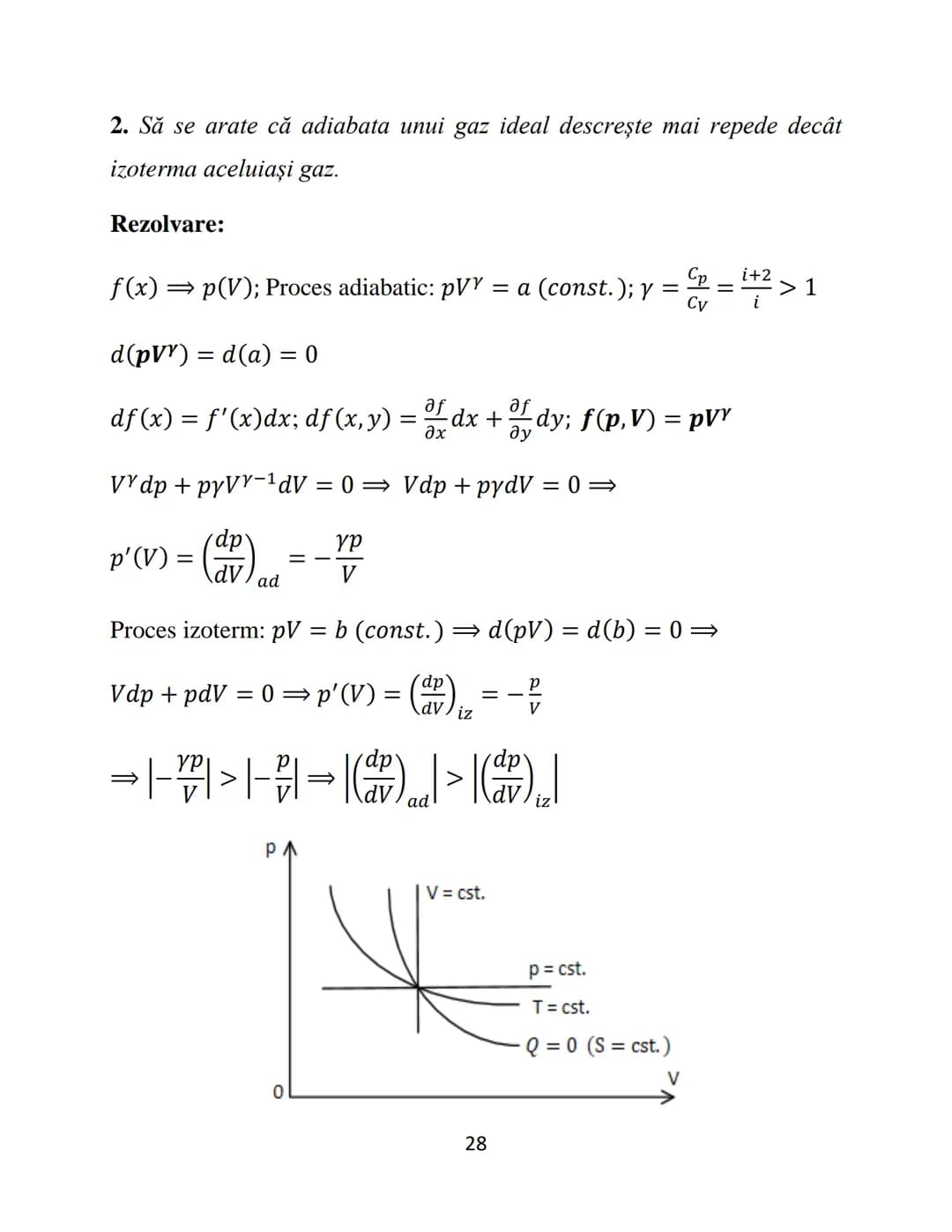 # Fizică - Curs 5
# Elemente de Termodinamică și Fizică statistică – I
În următoarele două cursuri vom studia noțiuni generale de
termodin