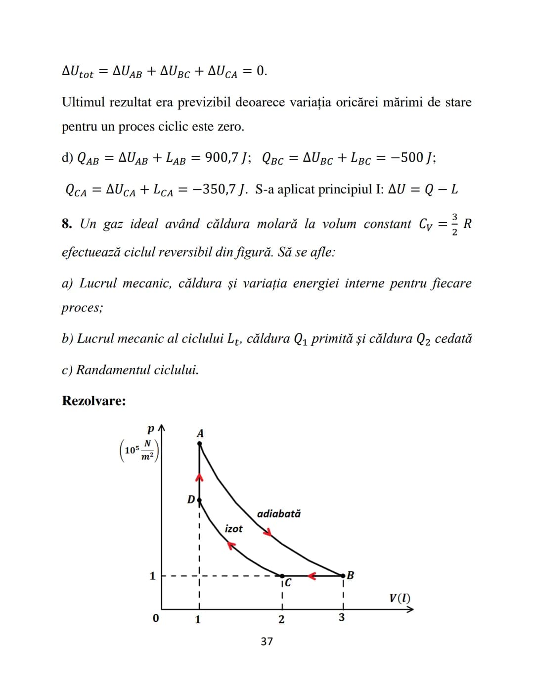 # Fizică - Curs 5
# Elemente de Termodinamică și Fizică statistică – I
În următoarele două cursuri vom studia noțiuni generale de
termodin