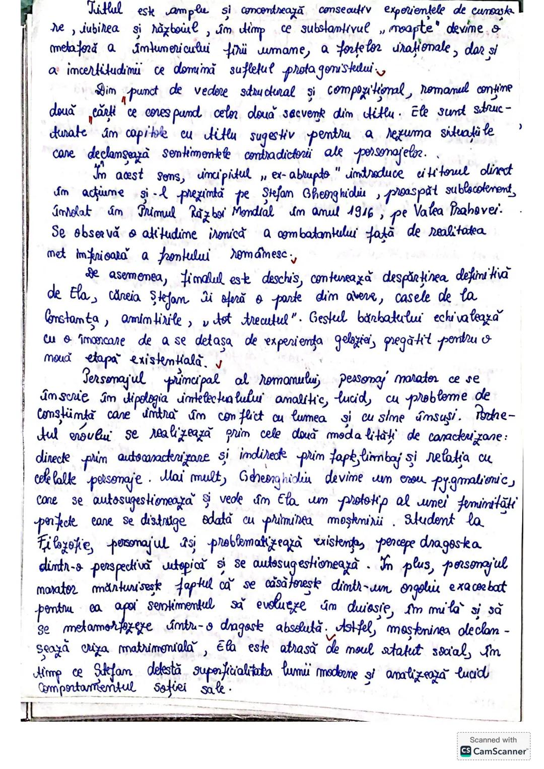 Modrea Alexandra Ultima moapte de dragoste,
- reman
subiectiv-psihologic
întâia moapte de Maybel
de Cami'l Petrescu
In perioada interbelic