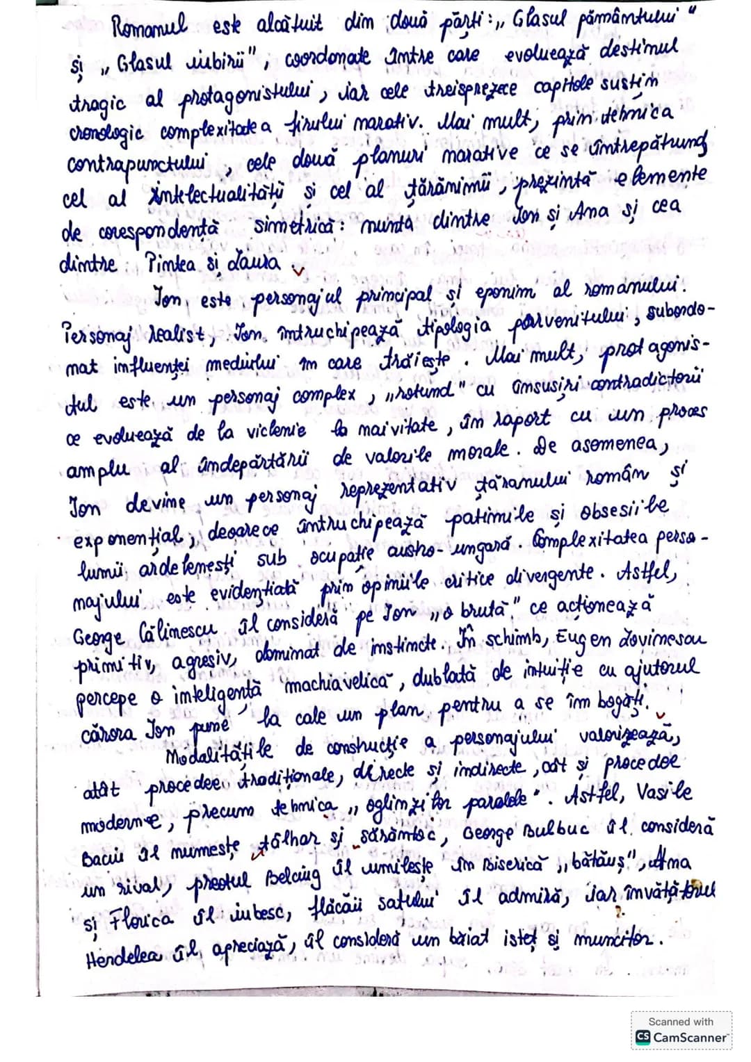 # Ion
- roman realist obiectiv-
de Liviu Rebreanu
Im perisada intebelică se disting două directü îm evolutia
romamulivi: cel doric", de f