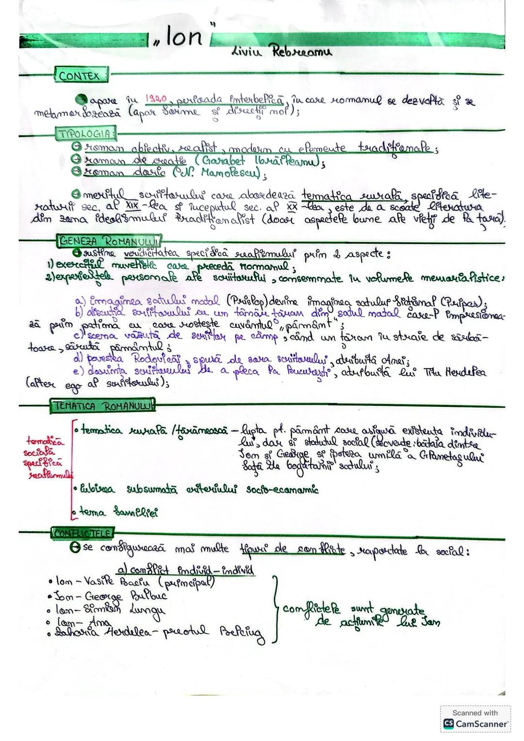 # "Ion"
Liviu Rebreanu
CONTEX
apare qu 1920, perioada interbelică, în care romanul se dezvoltă si
metamorfozează (apar Sermes directio mo