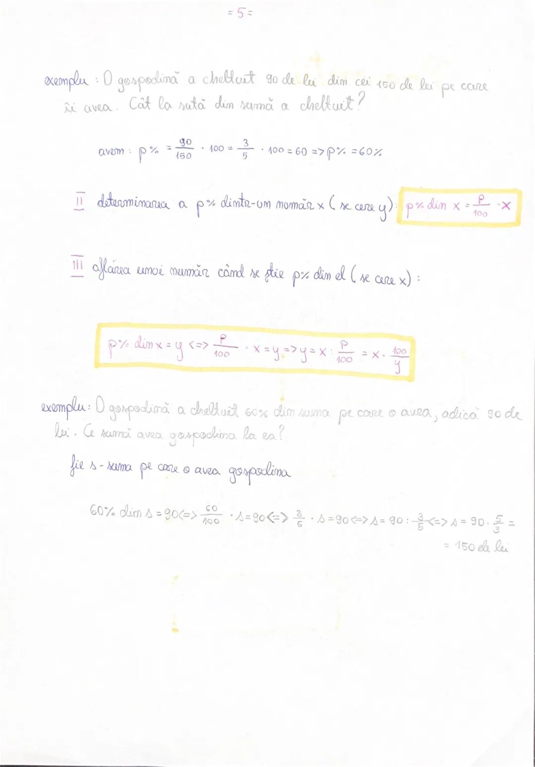 # ~Rapoarte~
raportul a două numere rationale a şi b este $\frac{a}{b}$
valoarea unui raport: c=a:b
c-valoarea
raportul procentual
p% d