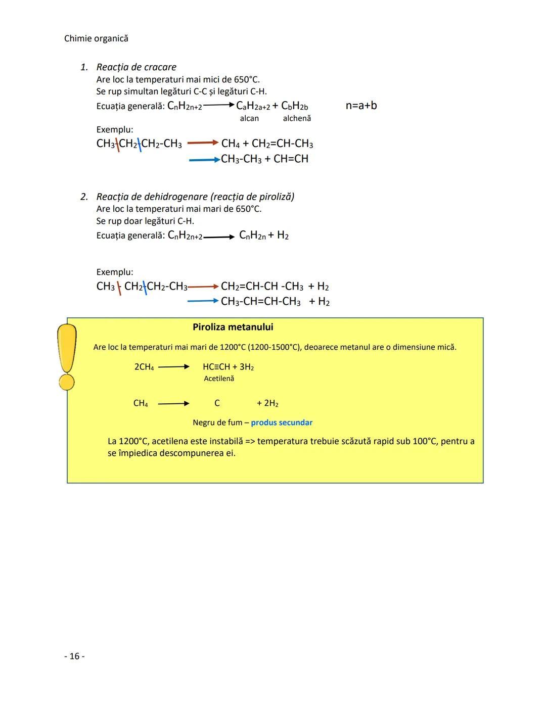 # Chimie organică
# Alcanii
## Generalități
- sunt hidrocarburi saturate
- au formula generală $C_nH_{2n+2}$
- toți atomii de C sunt hibr