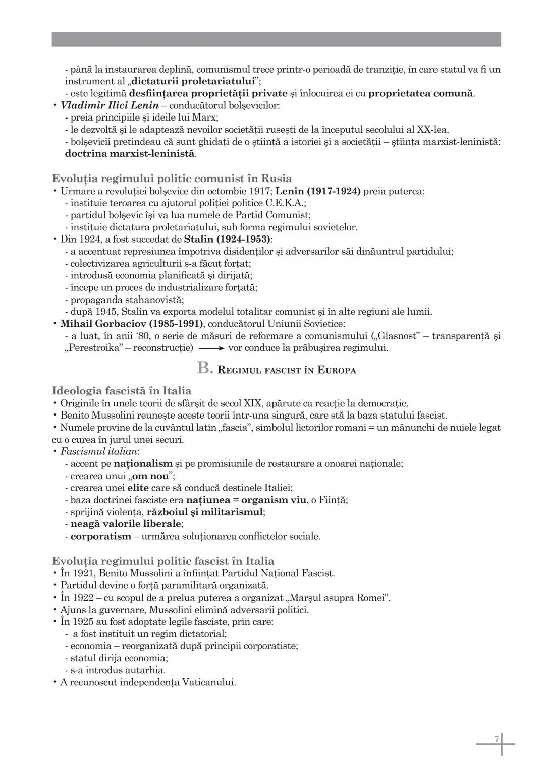 --- OCR Start ---
B. OAMENII, SOCIETATEA ŞI LUMEA IDEILOR
2
Secolul XX - între democraţie şi totalitarism. Ideologii şi
practici politice în