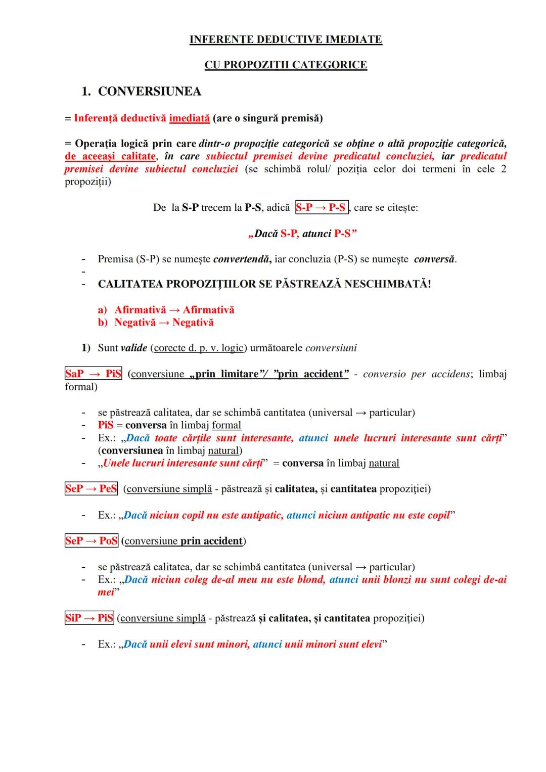 # ARGUMENT ŞI ARGUMENTARE/ INFERENŢĂ
| Argumentul | ansamblul de propoziţii (premise) care justifică o altă propoziţie (concluzia). |
|---|