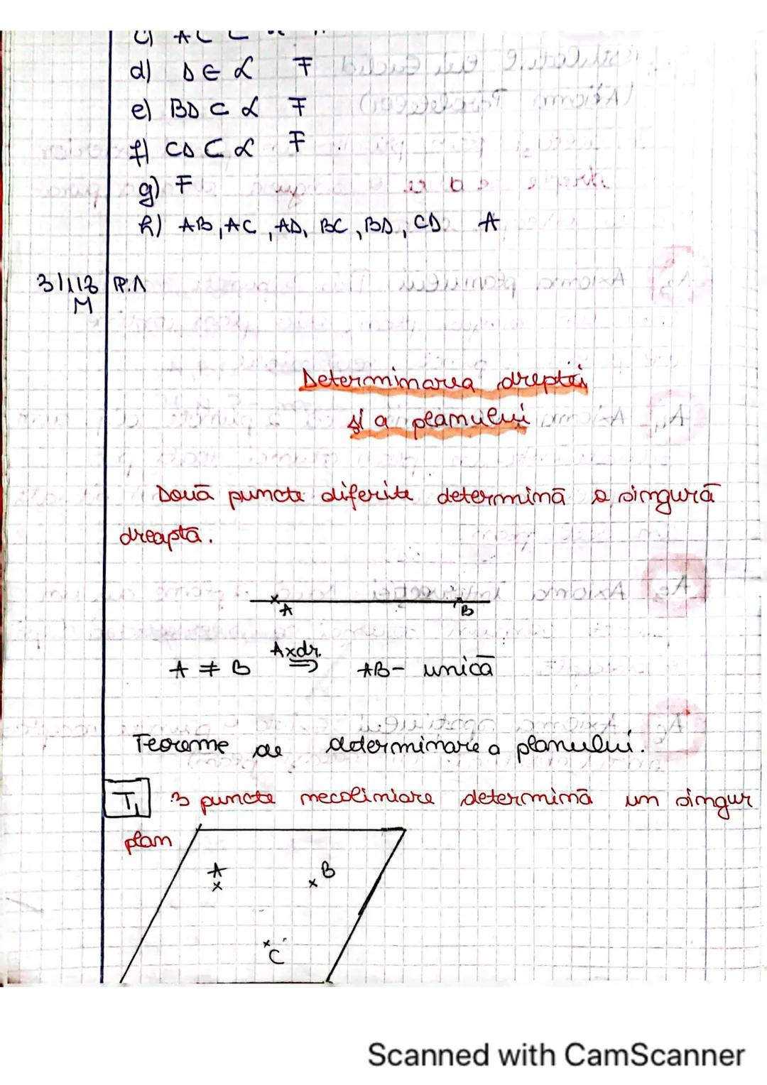Materie geometrie 2 pentru clasa a 8 a ( Evaluare Nationala)