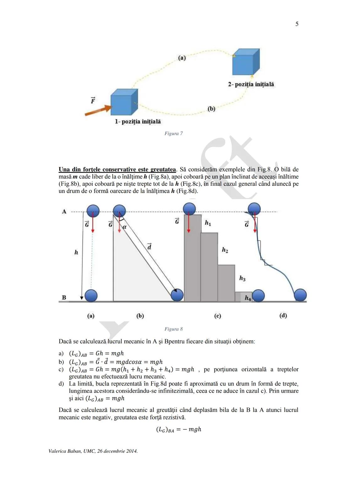 --- OCR Start ---
Lucrul mecanic. Puterea mecanică.
1
In acestă prezentare sunt discutate următoarele subiecte:
✓ Definitia lucrului mecanic