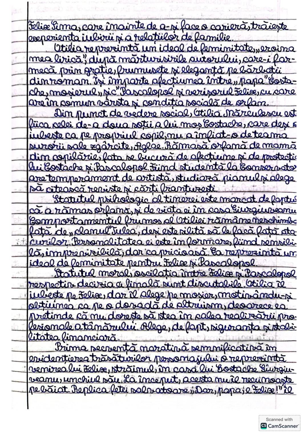# Enigma Otiliei
de George Călinescu
Particularitatile personajului principal
Romanul este o specie a genului epic, în proză
de dimensiun
